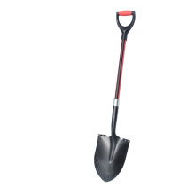 Professional Durable Garden Tools  Fiberglass Handle Carbon Steel Head Outdoor Yard Garden Digging Planting Spade Shovel